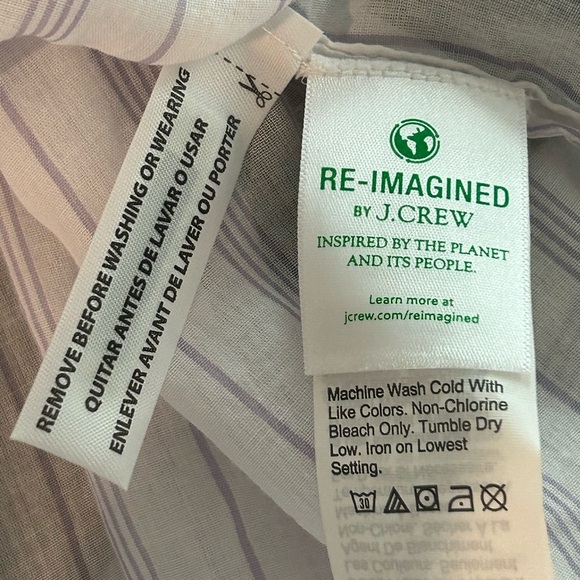 J Jcrew Pool Cover up/ lightweight dress. NWT - Picture 9 of 15